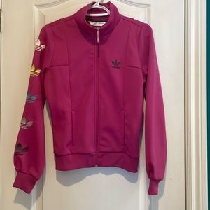 Veste rose adidas
